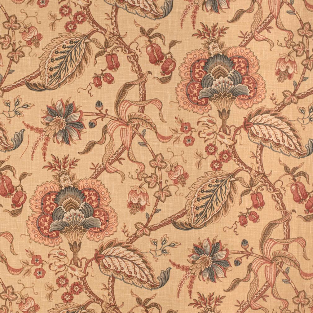 CB700-530 Floral nan Red & Burgundy Charlotte Colors