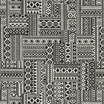 CB700-531 Abstract & Geometric nan Black Charlotte Colors