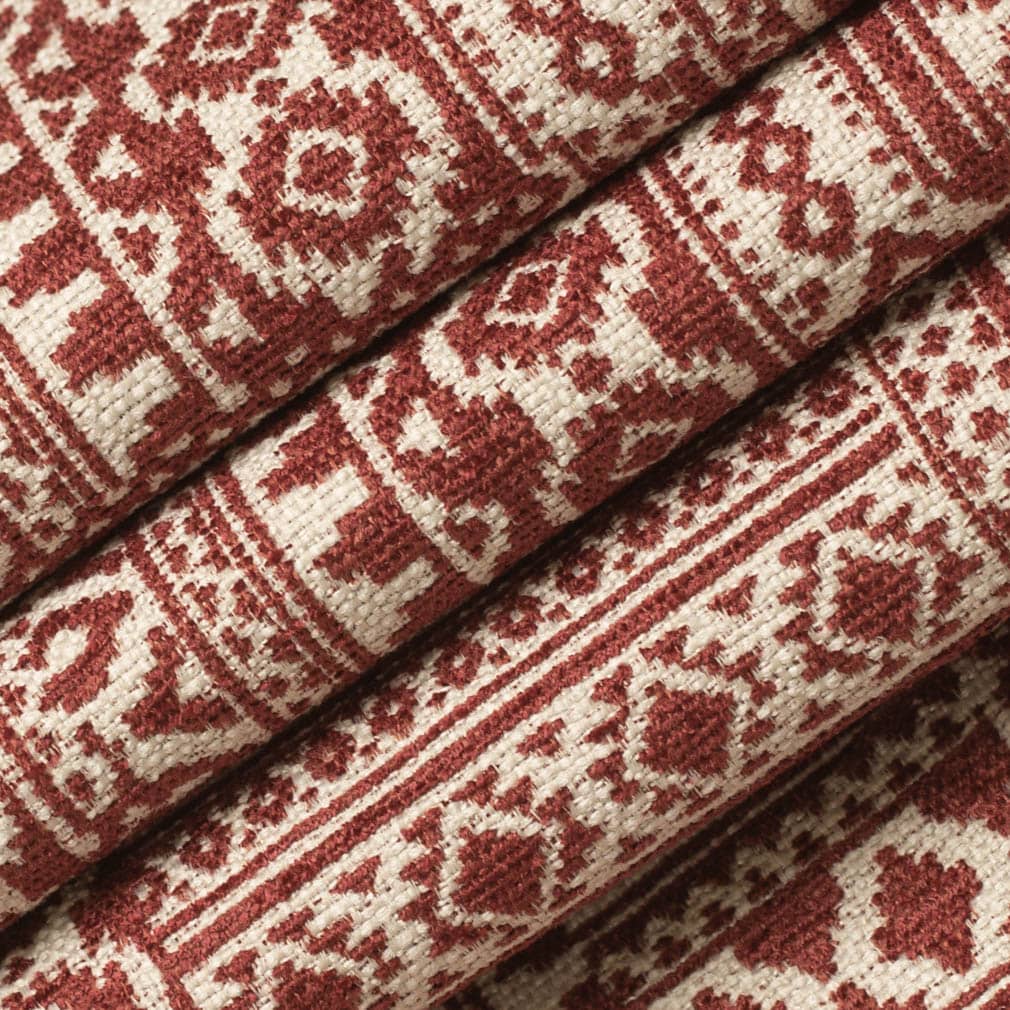 CB700-532 Abstract & Geometric nan Red & Burgundy Charlotte Colors
