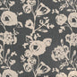 CB700-534 Floral nan Black,Grey & Silver Charlotte Colors