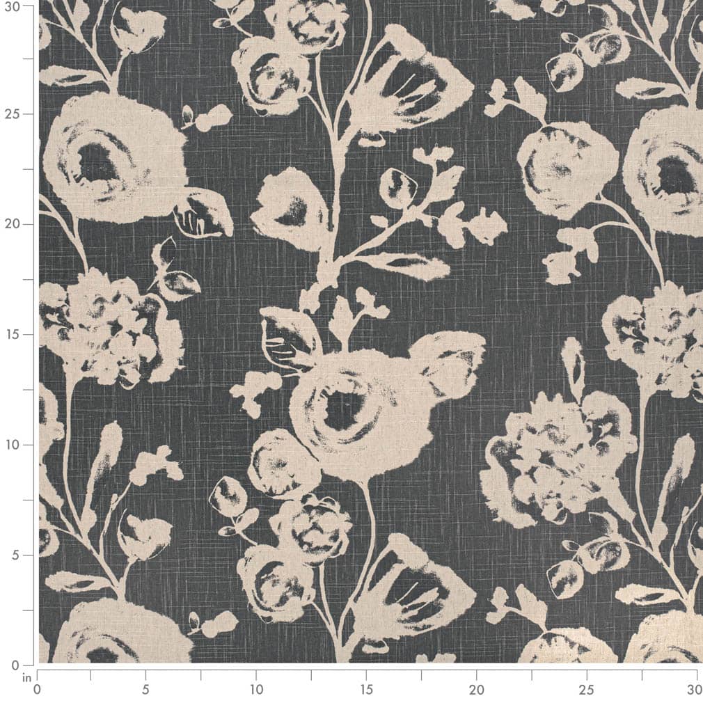 CB700-534 Floral nan Black,Grey & Silver Charlotte Colors