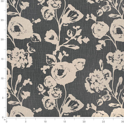 CB700-534 Floral nan Black,Grey & Silver Charlotte Colors