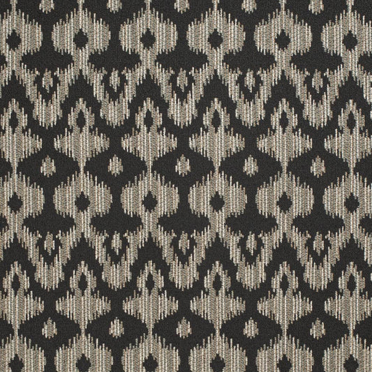 CB700-553 Abstract & Geometric,Global Black Charlotte Fabrics Woven Patterns