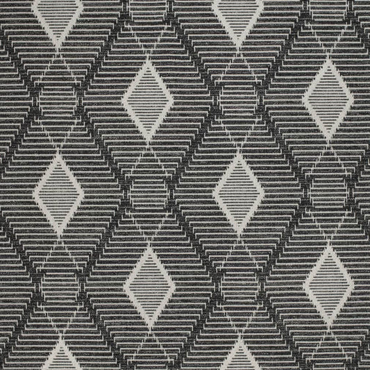 CB700-555 Abstract & Geometric Black Charlotte Fabrics Woven Patterns