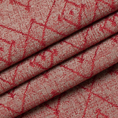 CB700-558 Abstract & Geometric,Global nan Red & Burgundy Charlotte Colors
