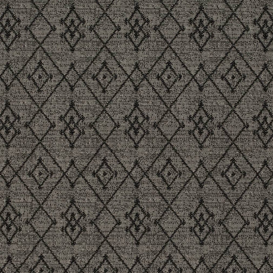 CB700-559 Abstract & Geometric,Global Black Charlotte Fabrics Woven Patterns