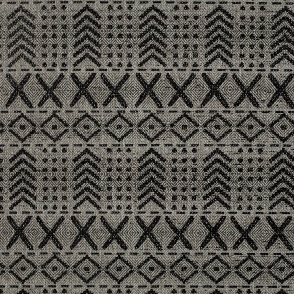 CB700-560 Abstract & Geometric,Global Black Charlotte Fabrics Woven Patterns