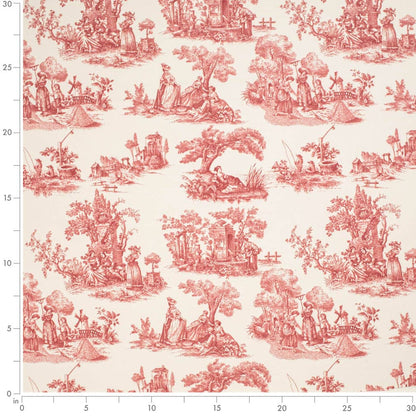 CB700-563 Toile nan Red & Burgundy Charlotte Colors