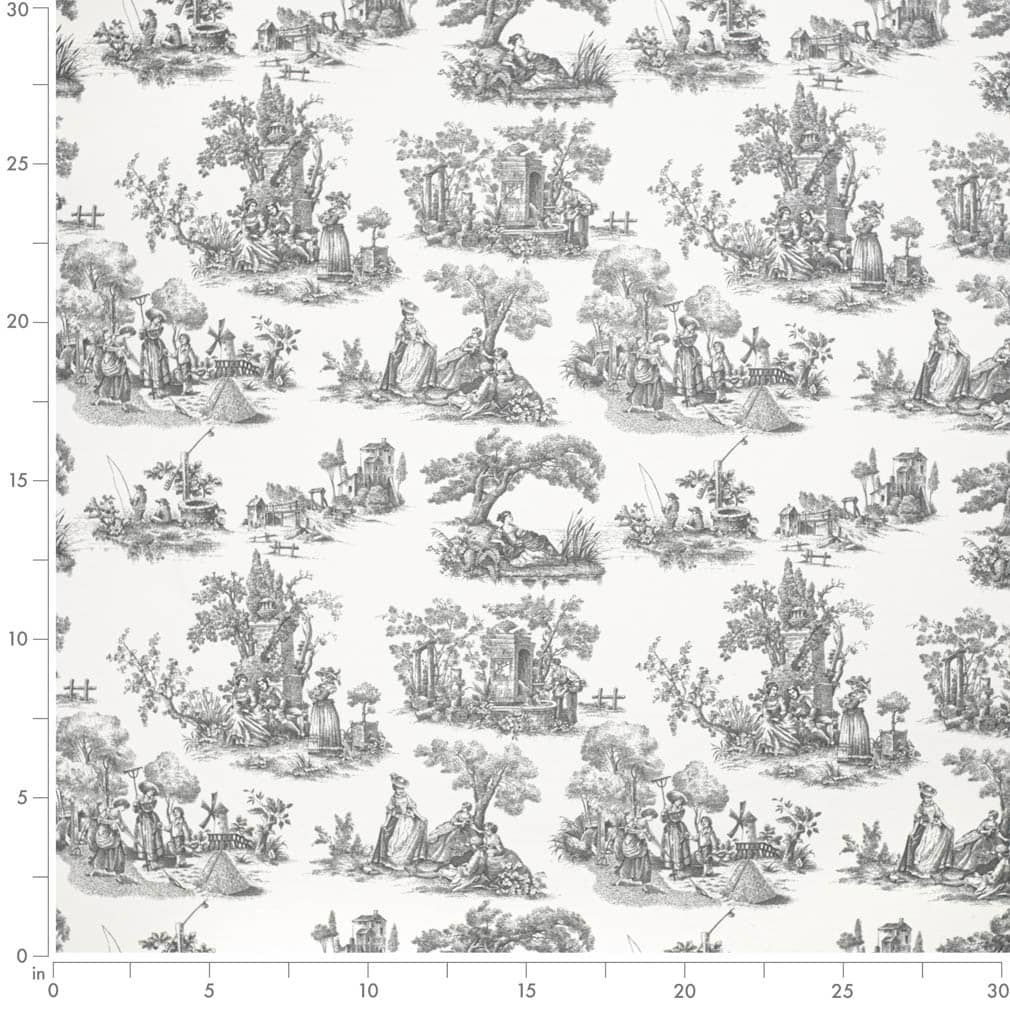 CB700-564 Toile nan Black Charlotte Colors