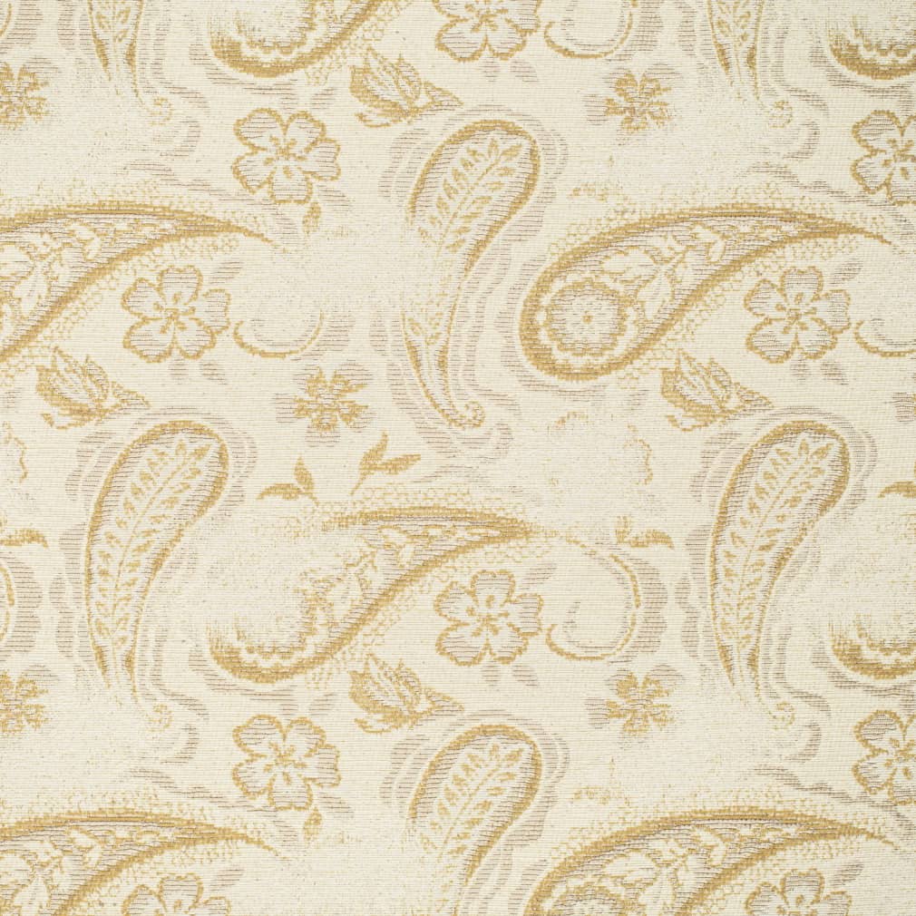 CB700-572 Floral,Paisley Gold & Yellow Charlotte Fabrics Woven Patterns