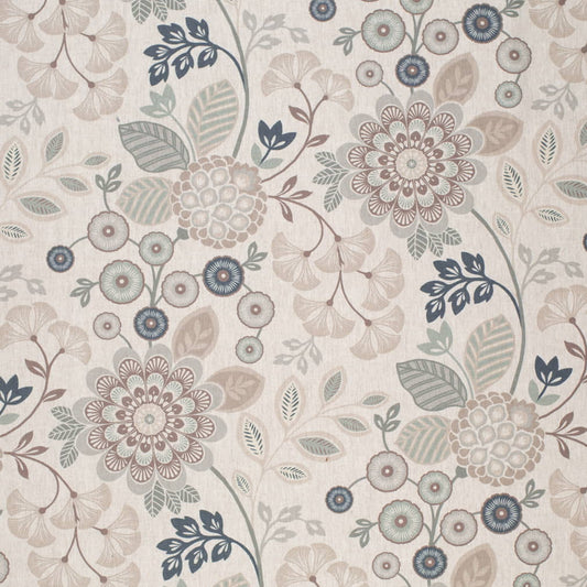 CB700-592 Floral nan Aqua & Teal Charlotte Colors