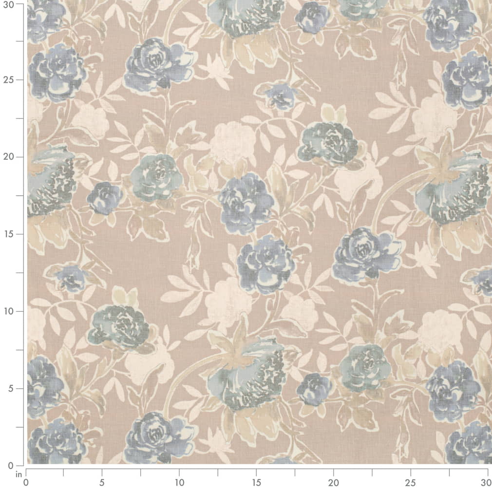 CB700-593 Floral nan Aqua & Teal,Blue Charlotte Colors