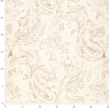 CB700-599 Abstract & Geometric,Paisley nan Beige & Taupe Charlotte Colors