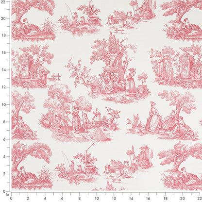 CB700-604 Toile nan Pink Charlotte Fabrics