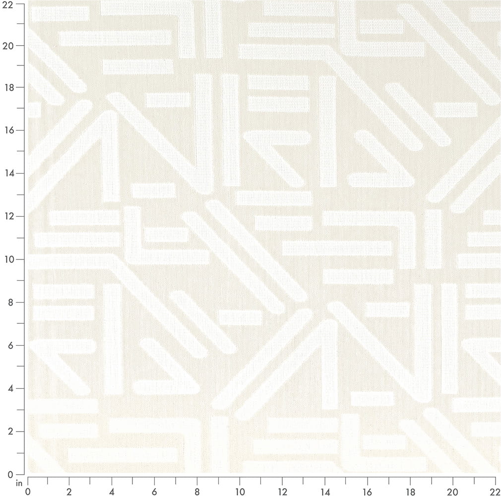 CB700-610 Abstract & Geometric nan White & Ivory Charlotte Fabrics