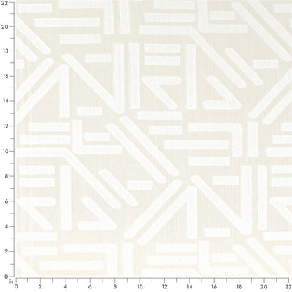 CB700-610 Abstract & Geometric nan White & Ivory Charlotte Fabrics