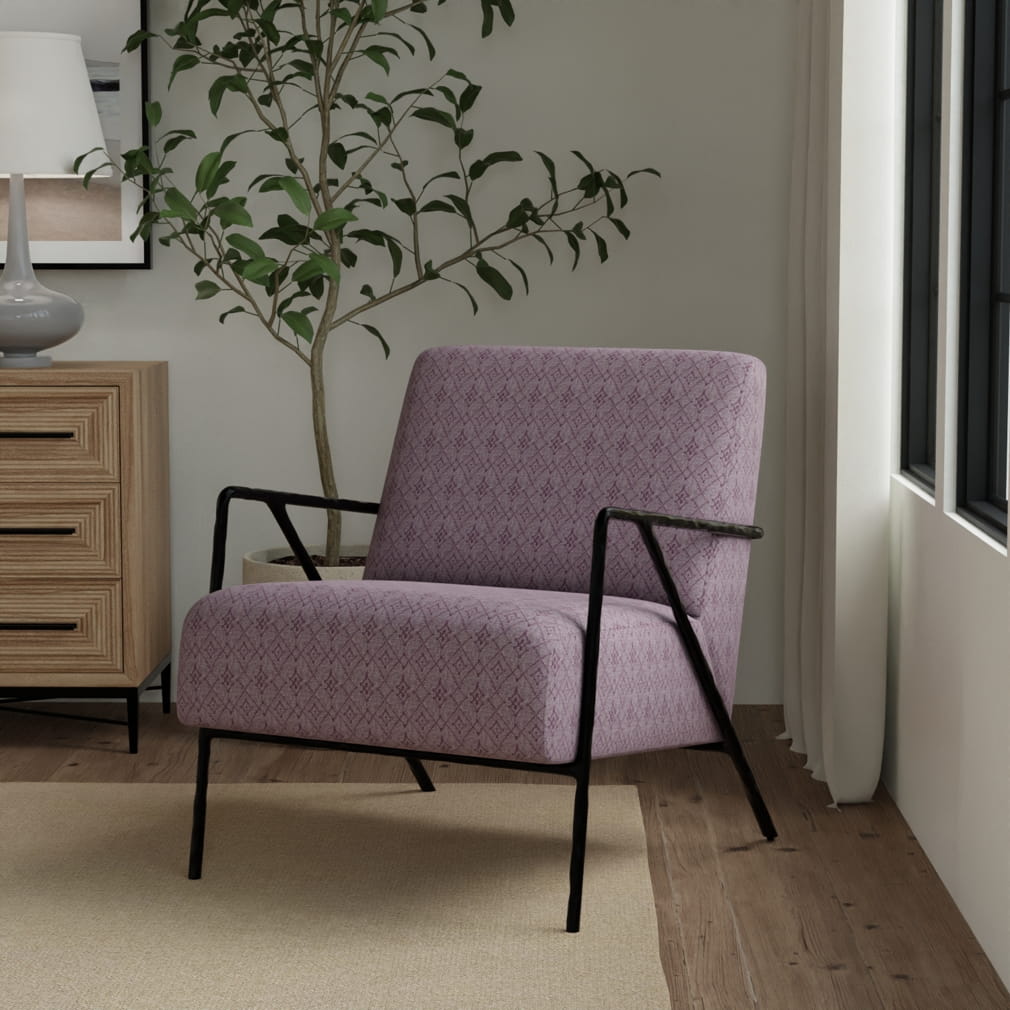 CB700-615 Abstract & Geometric nan Purple Charlotte Fabrics