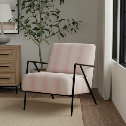 CB700-619 Stripe nan Pink Charlotte Fabrics