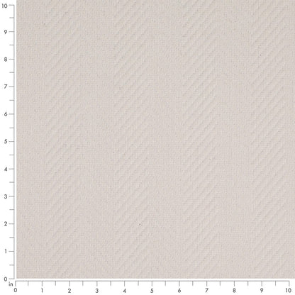 CB700-620 Herringbone & Chevron nan White & Ivory Charlotte Fabrics