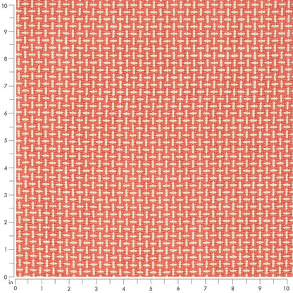 CB700-623 Small Scale nan Coral & Peach,Pink Charlotte Fabrics