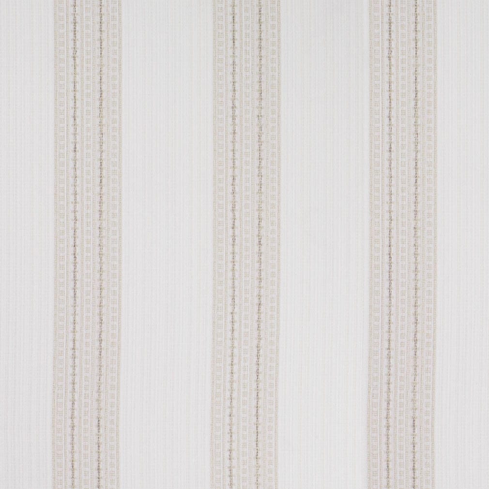 CB700-629 Stripe nan Beige & Taupe,White & Ivory Charlotte Fabrics