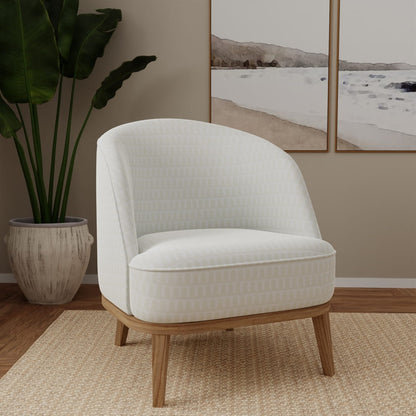 CB700-635 Abstract & Geometric nan White & Ivory Charlotte Fabrics