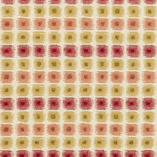 CB800-109 Abstract & Geometric Green,Red & Burgundy Charlotte Fabrics Woven Patterns