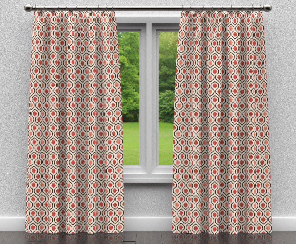 CB800-110 Abstract & Geometric nan Brown,Coral & Peach Charlotte Colors
