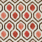 CB800-110 Abstract & Geometric Brown,Coral & Peach Charlotte Fabrics Woven Patterns