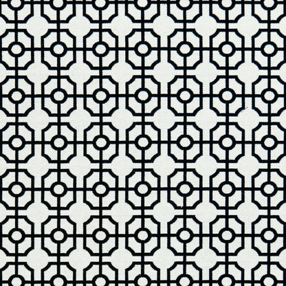 CB800-111 Abstract & Geometric,Small Scale nan Black Charlotte Colors