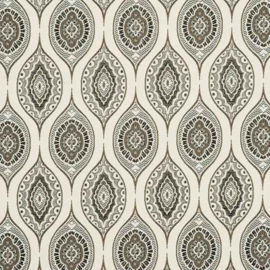 CB800-121 Abstract & Geometric nan Black,Brown,Grey & Silver Charlotte Colors