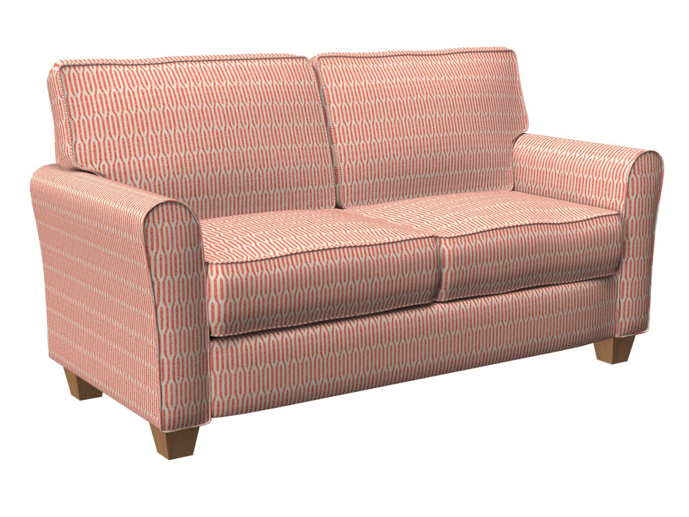CB800-126 Abstract & Geometric nan Coral & Peach Charlotte Colors