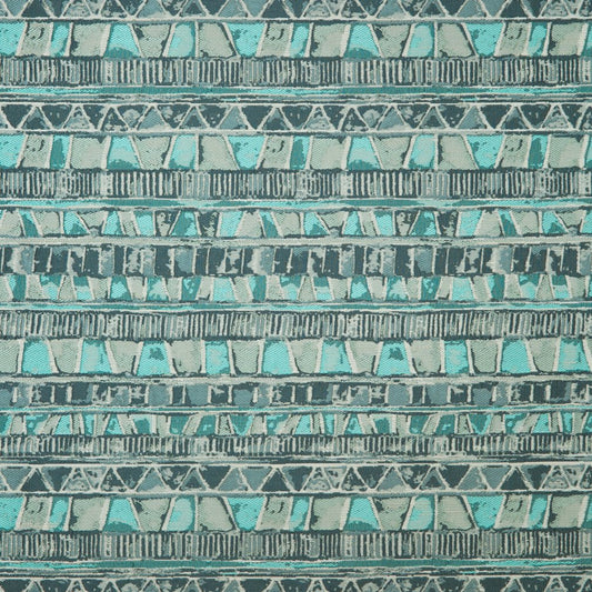 CB800-127 Abstract & Geometric nan Aqua & Teal Charlotte Colors