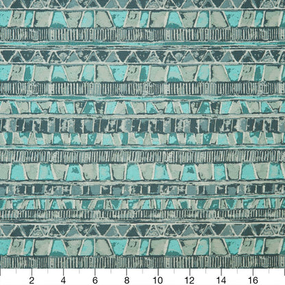 CB800-127 Abstract & Geometric nan Aqua & Teal Charlotte Colors
