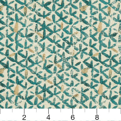 CB800-128 Abstract & Geometric nan Aqua & Teal Charlotte Colors