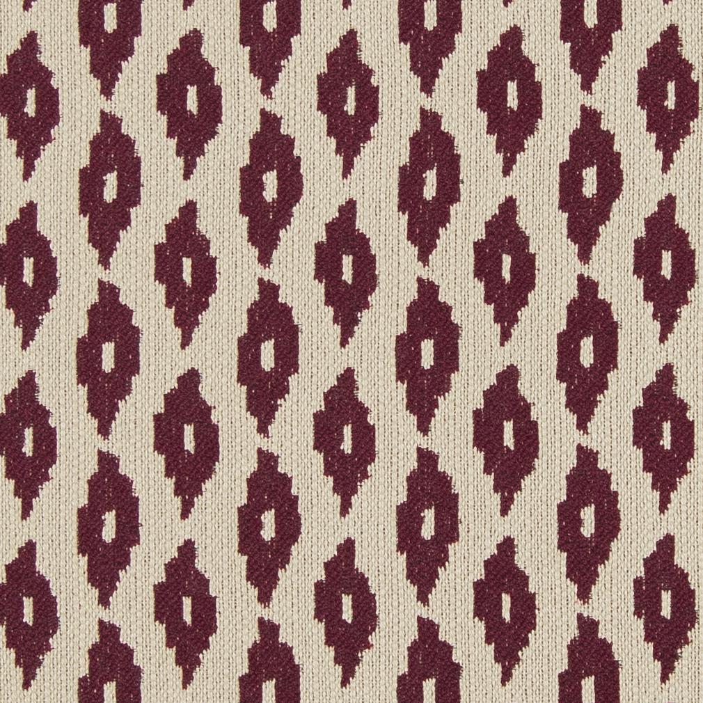 CB800-153 Abstract & Geometric,Small Scale nan Red & Burgundy Charlotte Colors