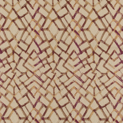 CB800-154 Abstract & Geometric nan Red & Burgundy Charlotte Colors