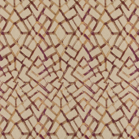 CB800-154 Abstract & Geometric nan Red & Burgundy Charlotte Colors