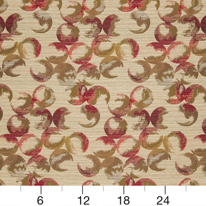 CB800-155 Abstract & Geometric nan Red & Burgundy Charlotte Colors