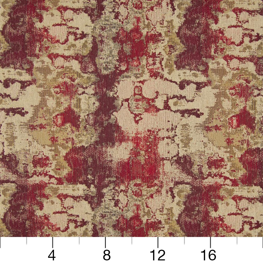 CB800-156 Abstract & Geometric nan Red & Burgundy Charlotte Colors