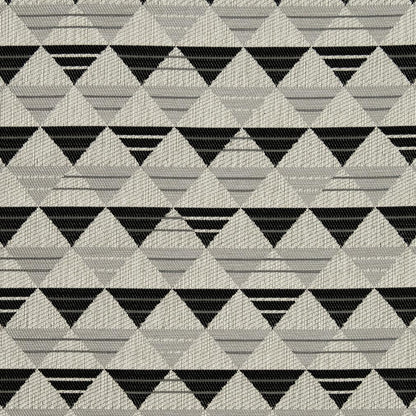 CB800-164 Abstract & Geometric nan Black,Grey & Silver Charlotte Colors