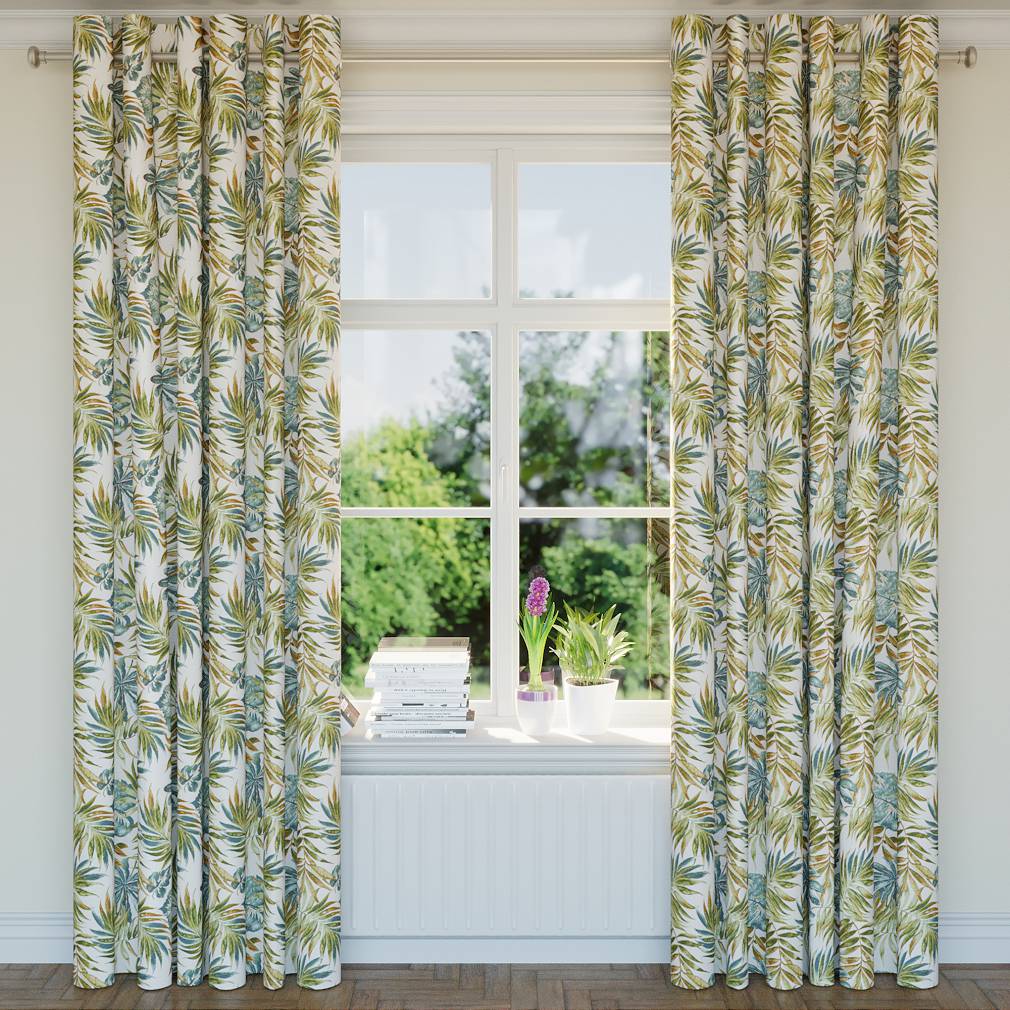 CB800-245 Leaves,Tropical & Botanical nan Aqua & Teal,Green Charlotte Colors