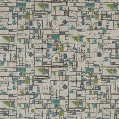 CB800-247 Abstract & Geometric,Small Scale nan Aqua & Teal,Blue,Green Charlotte Colors
