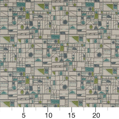 CB800-247 Abstract & Geometric,Small Scale nan Aqua & Teal,Blue,Green Charlotte Colors