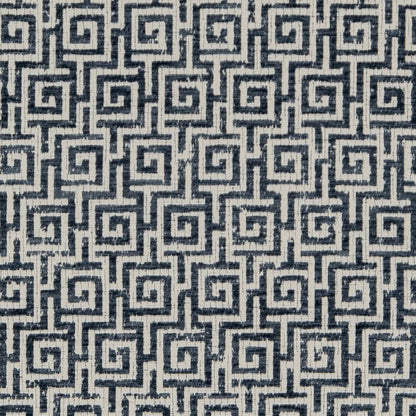 CB800-251 Abstract & Geometric,Greek Key,Small Scale nan Blue Charlotte Colors