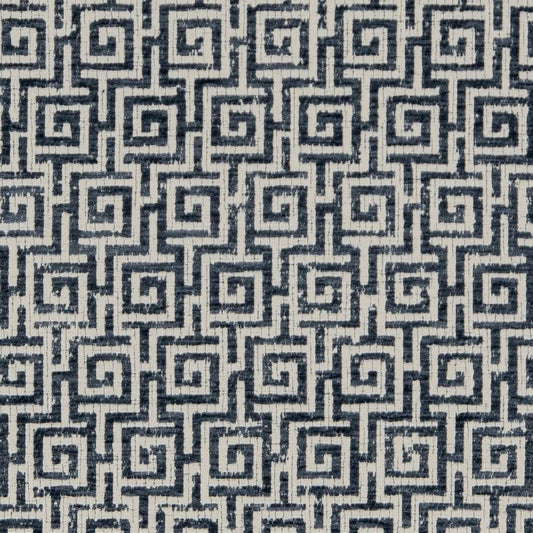 CB800-251 Abstract & Geometric,Greek Key,Small Scale nan Blue Charlotte Colors