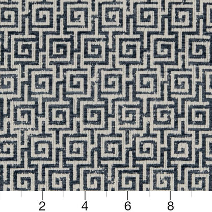 CB800-251 Abstract & Geometric,Greek Key,Small Scale nan Blue Charlotte Colors