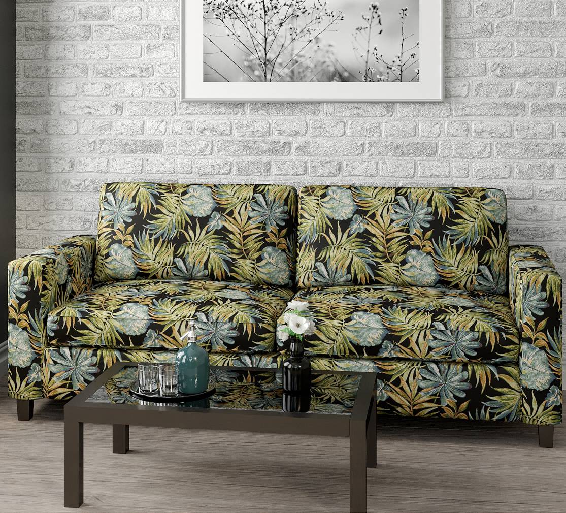 CB800-254 Leaves,Tropical & Botanical nan Aqua & Teal,Black Charlotte Colors