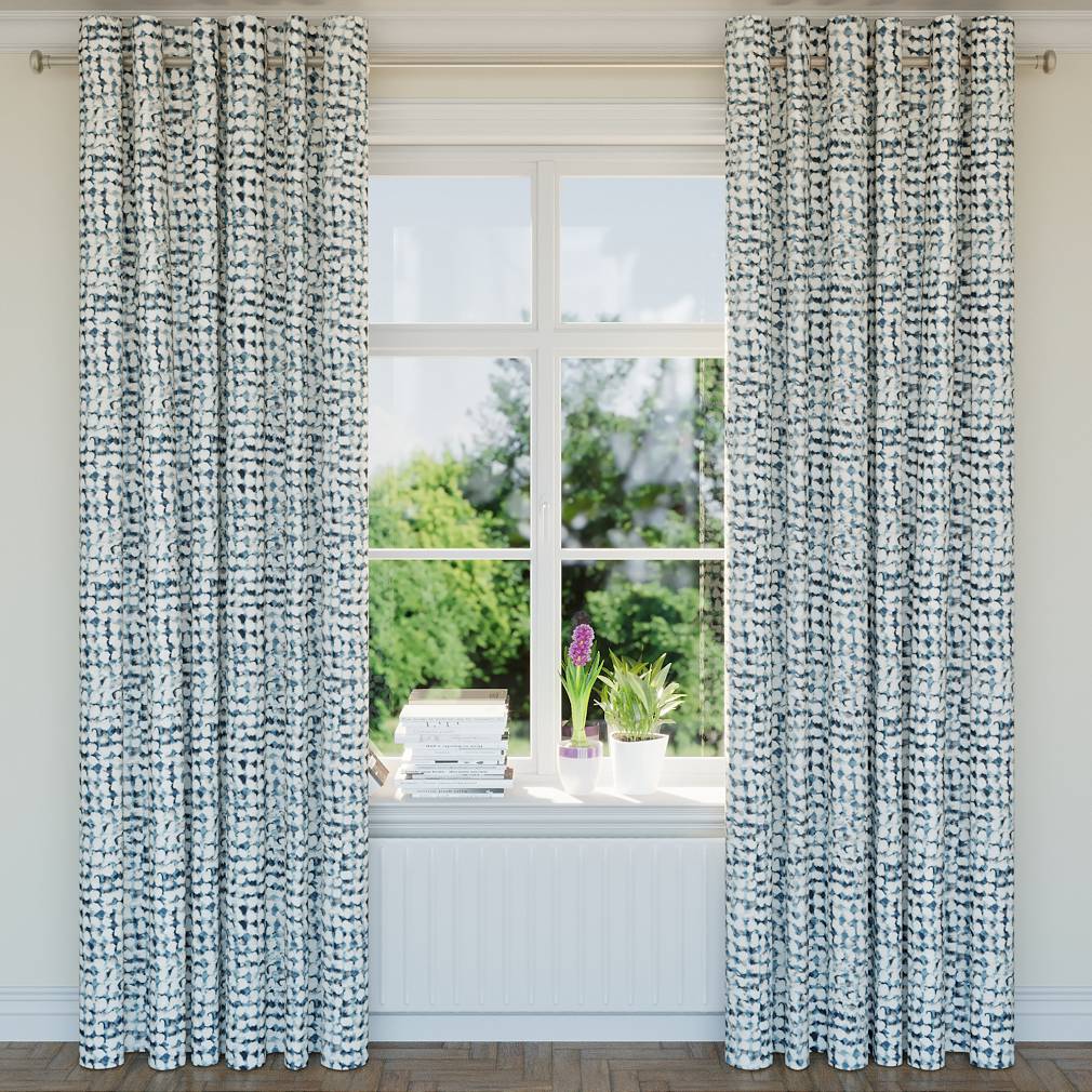 CB800-256 Abstract & Geometric,Small Scale nan Blue Charlotte Colors