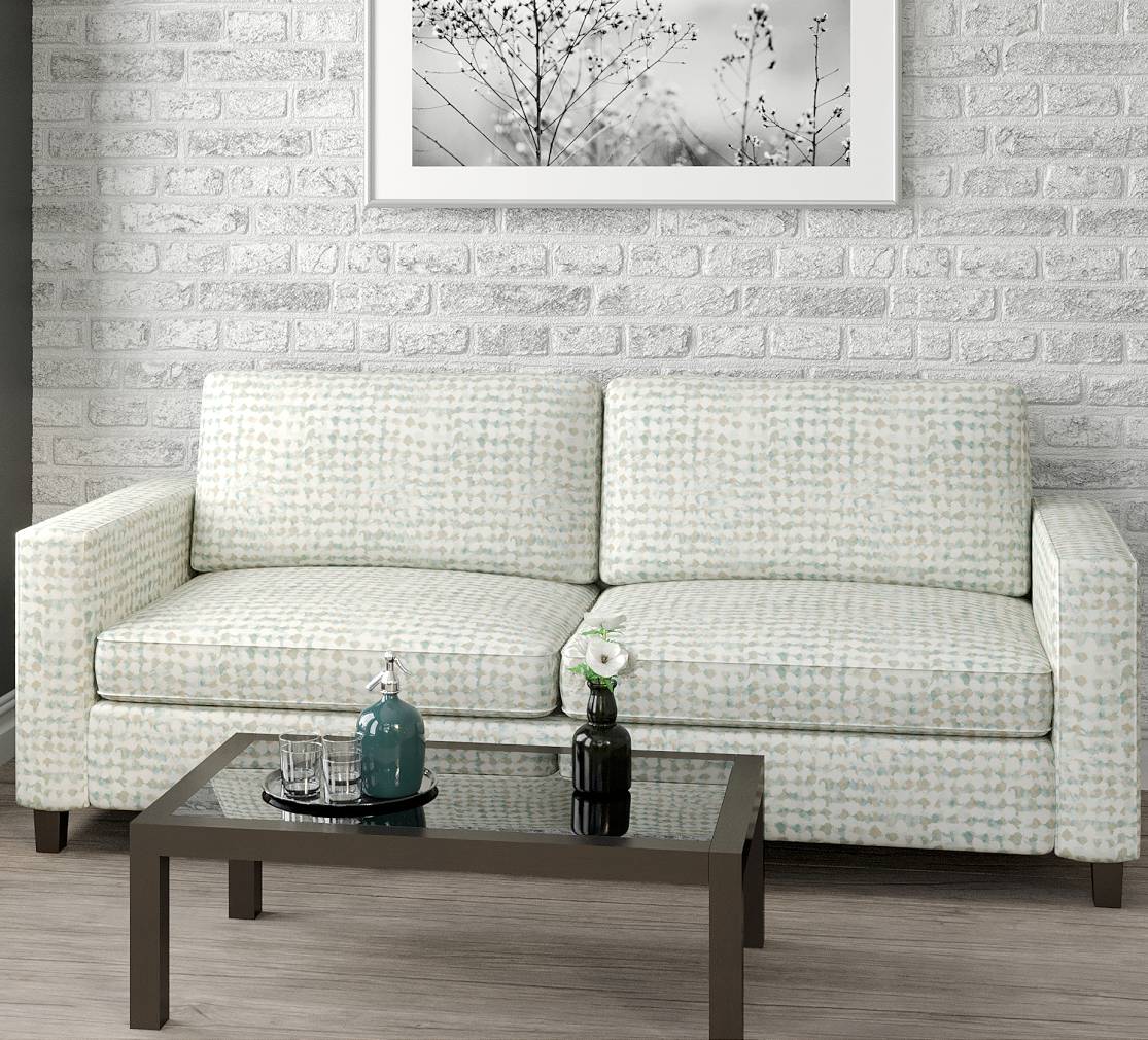CB800-257 Abstract & Geometric,Small Scale nan Aqua & Teal Charlotte Colors
